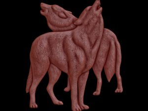 Relief 3D-Druckmodell
