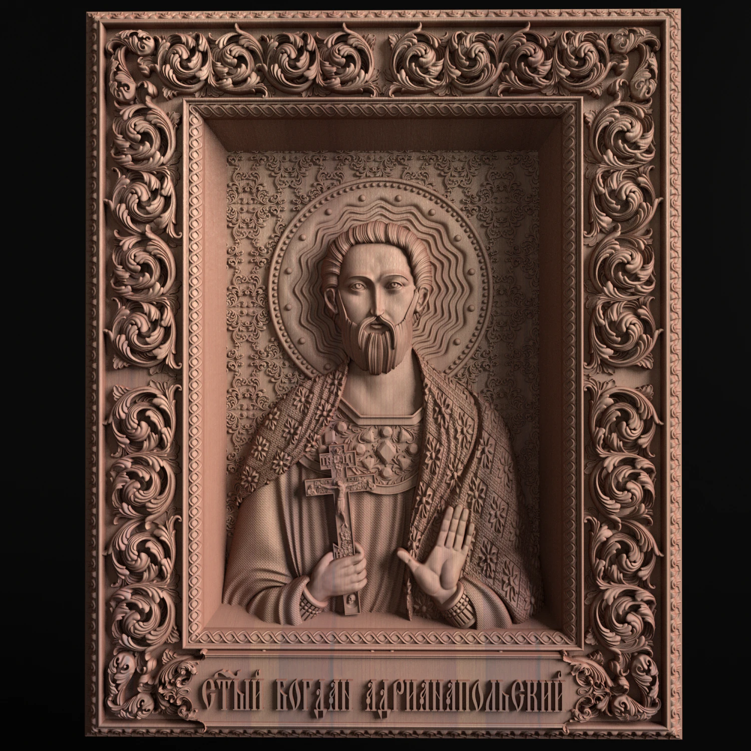 Relief 3D Print Model .c4d .max .obj .3ds .fbx .stl .blend 
