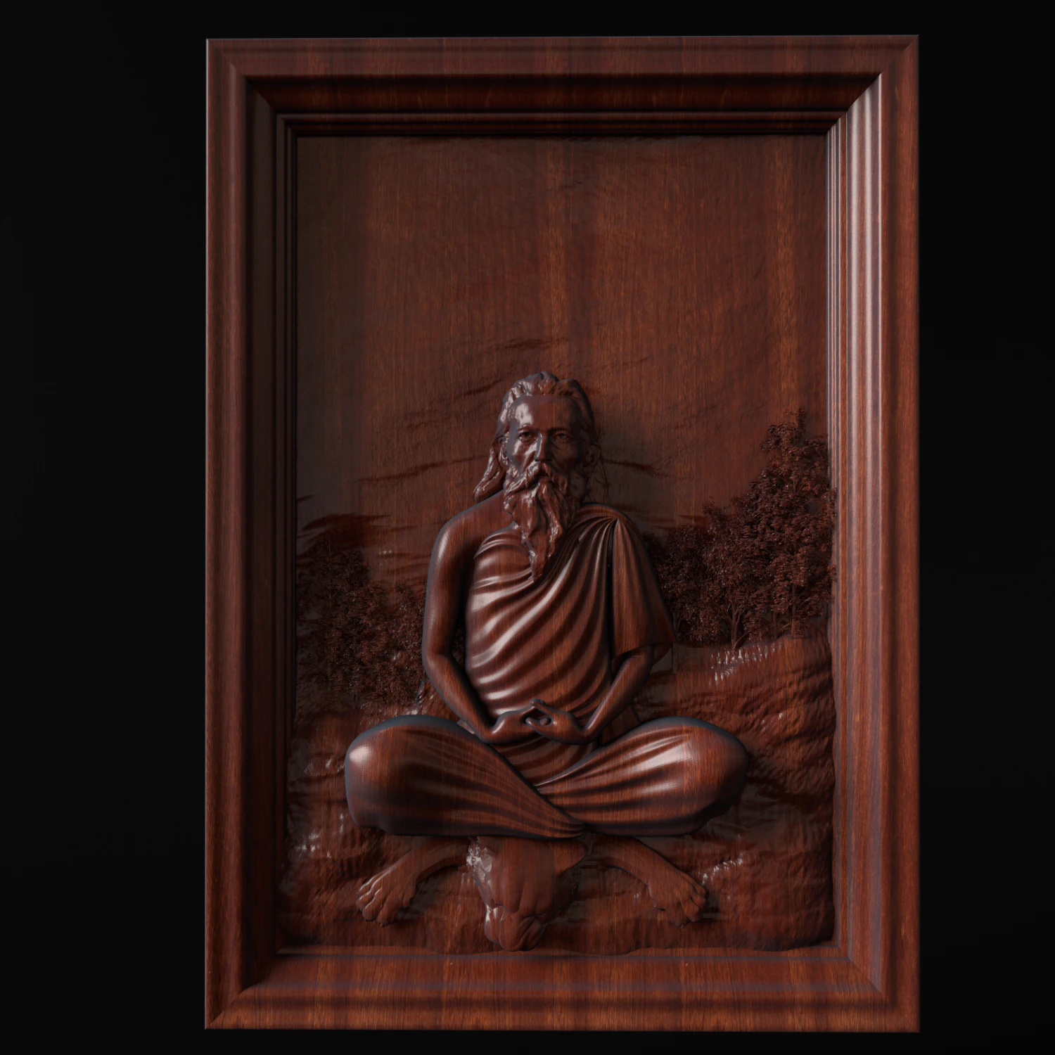 Relief 3D Print Model .c4d .max .obj .3ds .fbx .stl .blend 