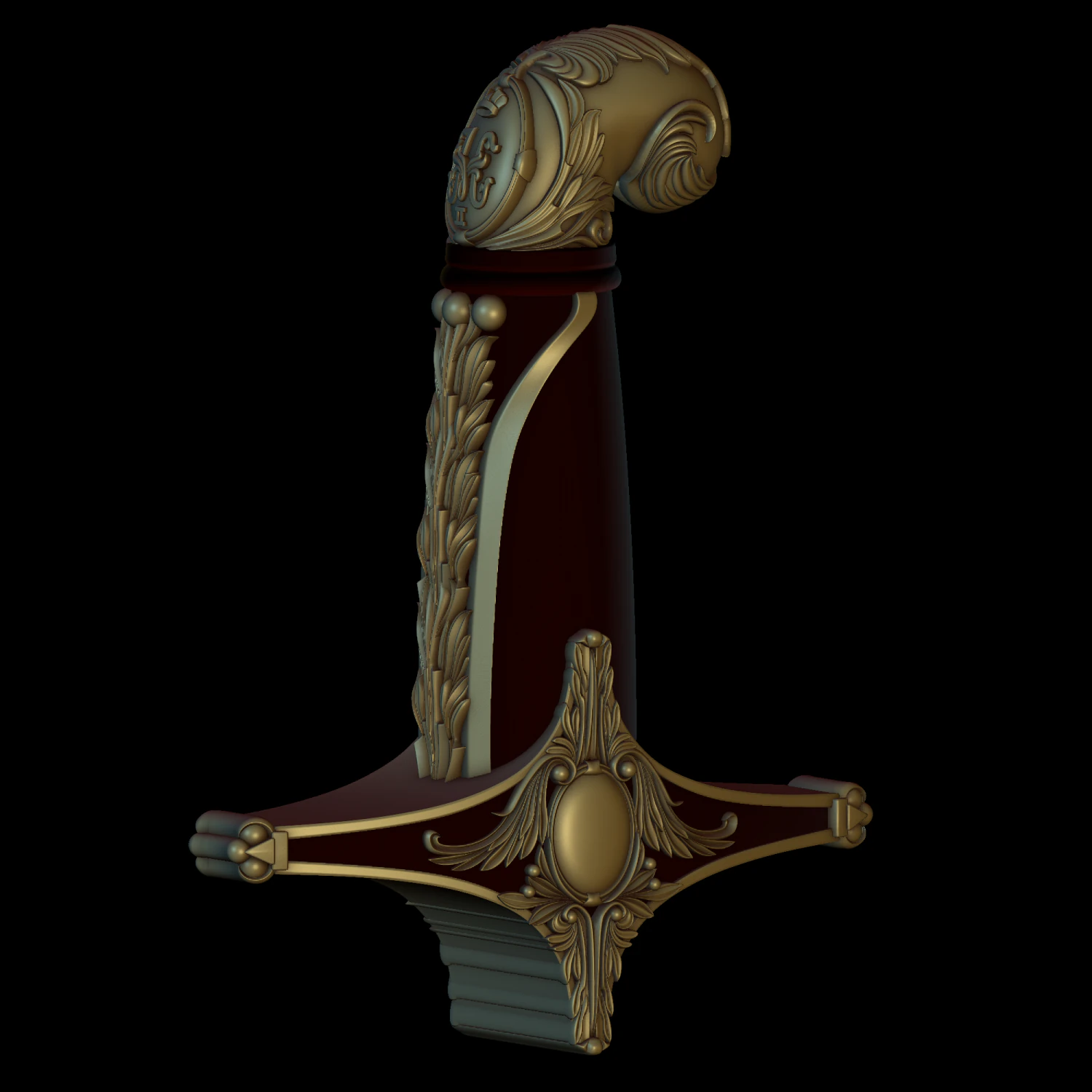 Relief 3D Print Model .c4d .max .obj .3ds .fbx .stl .blend 