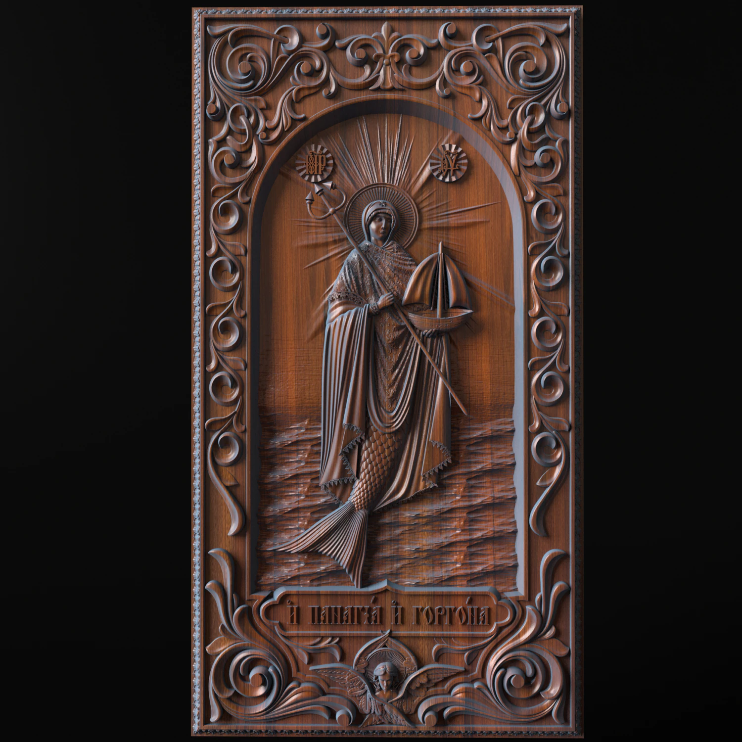 Relief 3D Print Model .c4d .max .obj .3ds .fbx .stl .blend