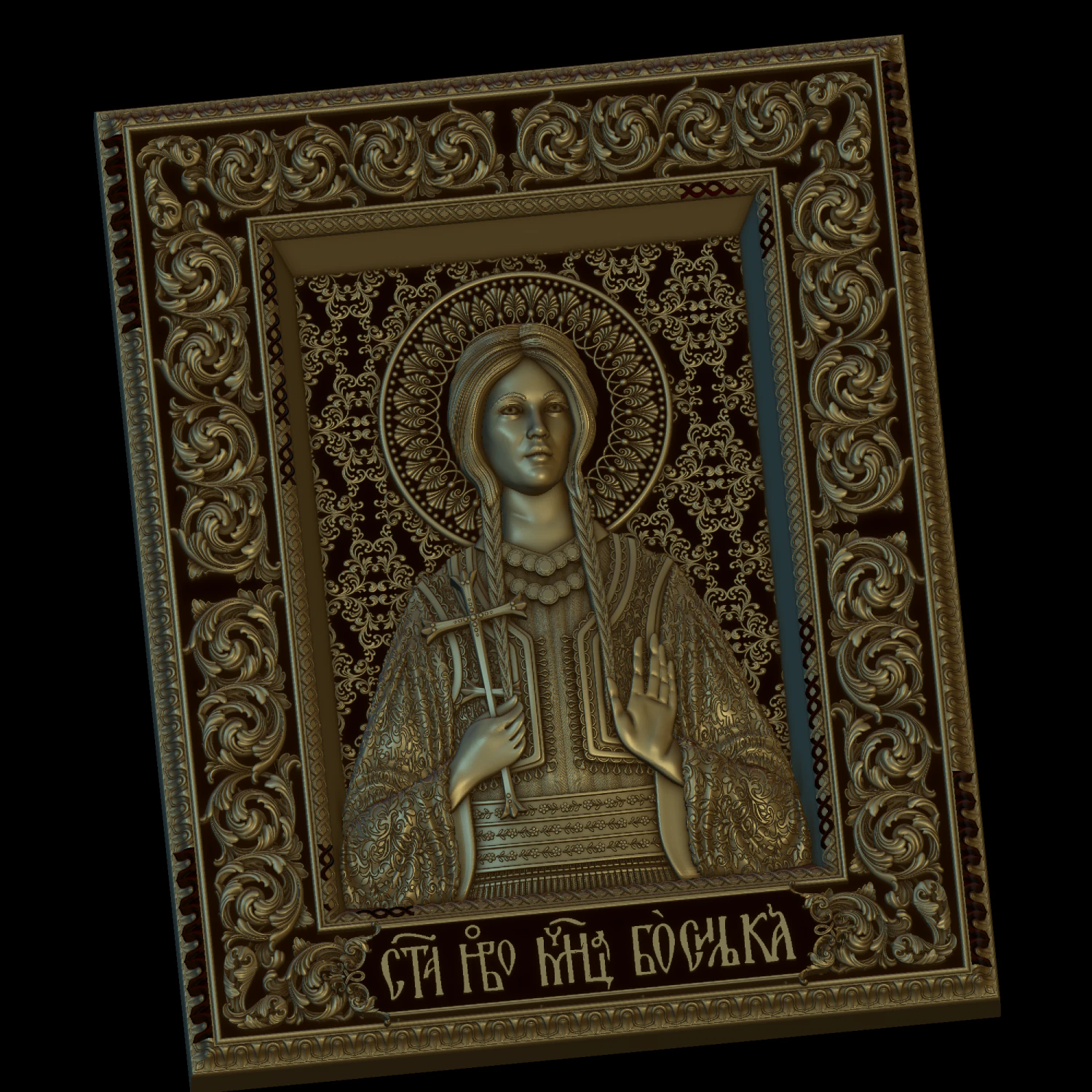 Relief 3D Print Model .c4d .max .obj .3ds .fbx .stl .blend
