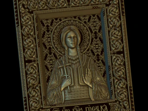 안도 3D 프린트 모델