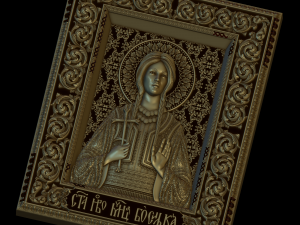 Relief 3D-printmodel