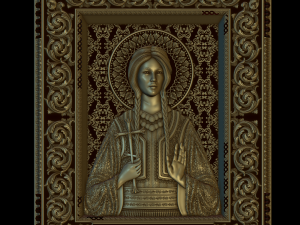 Relief 3D-printmodel