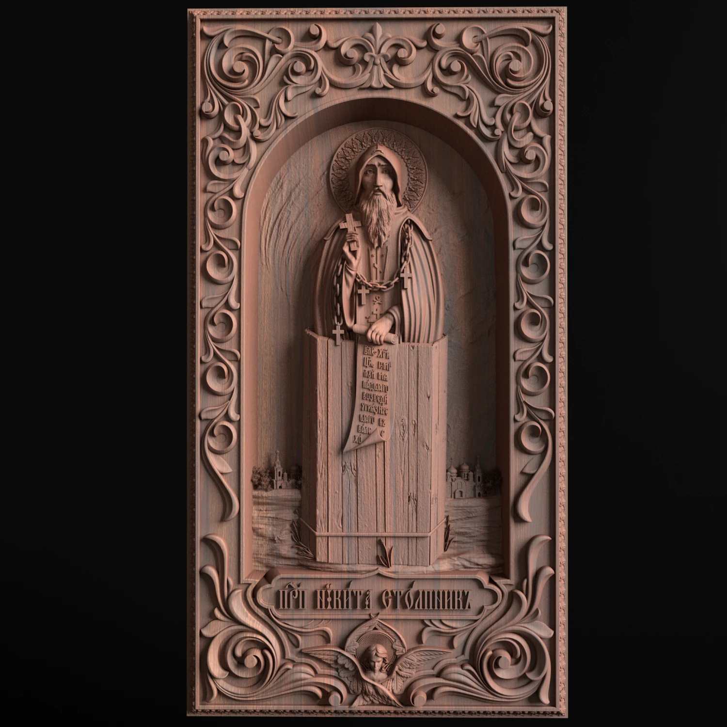 Relief 3D Print Model .c4d .max .obj .3ds .fbx .stl .blend