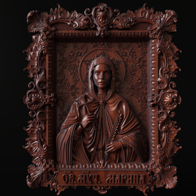Relief 3D Druckmodell .c4d .max .obj .3ds .fbx .stl .blend