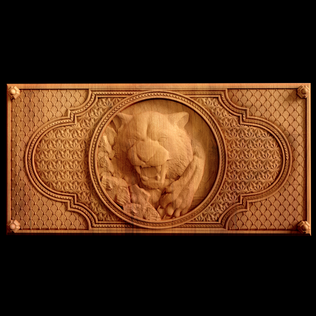 Relief 3D Baskı Modeli .c4d .max .obj .3ds .fbx .stl .blend 