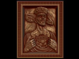 Relief Modello di stampa 3D