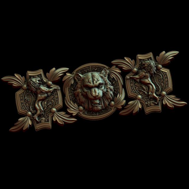 Relief 3D 打印模型 .c4d .max .obj .3ds .fbx .stl .blend