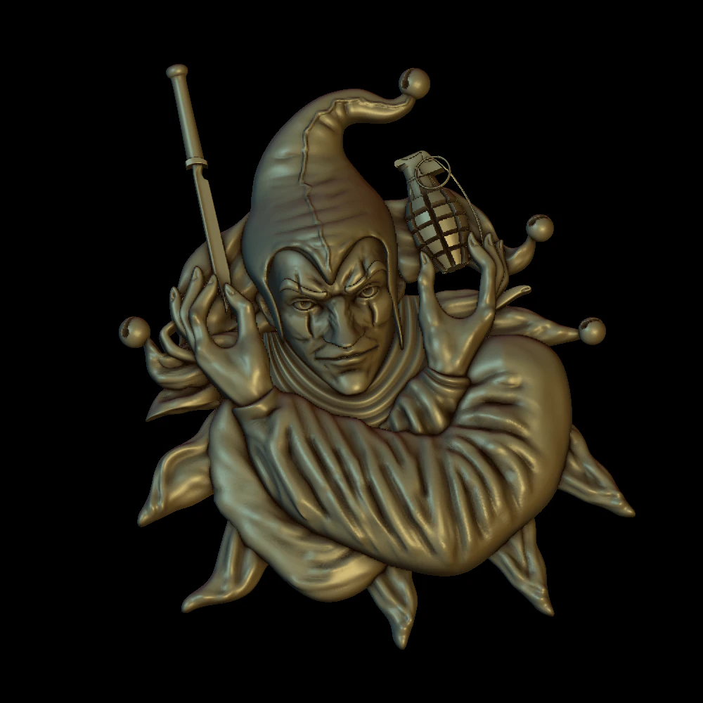 Relief 3D Print Model .c4d .max .obj .3ds .fbx .stl .blend
