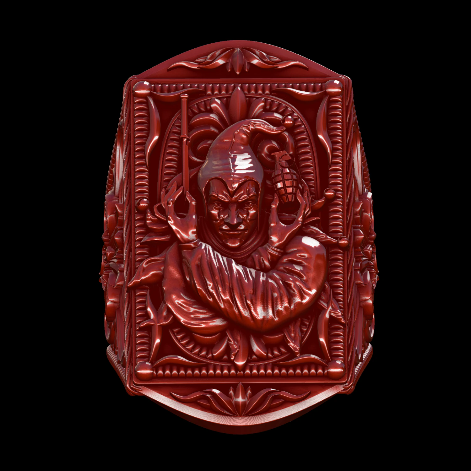 Relief 3D Print Model .c4d .max .obj .3ds .fbx .stl .blend