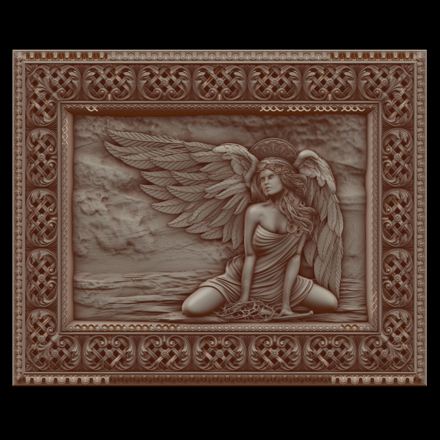 Relief 3D 프린트 모델 .c4d .max .obj .3ds .fbx .stl .blend 