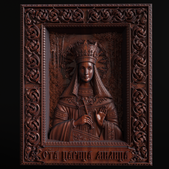 Relief Modello di stampa 3D .c4d .max .obj .3ds .fbx .stl .blend