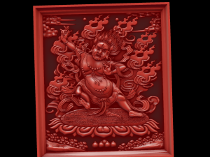 Relief 3D-Druckmodell