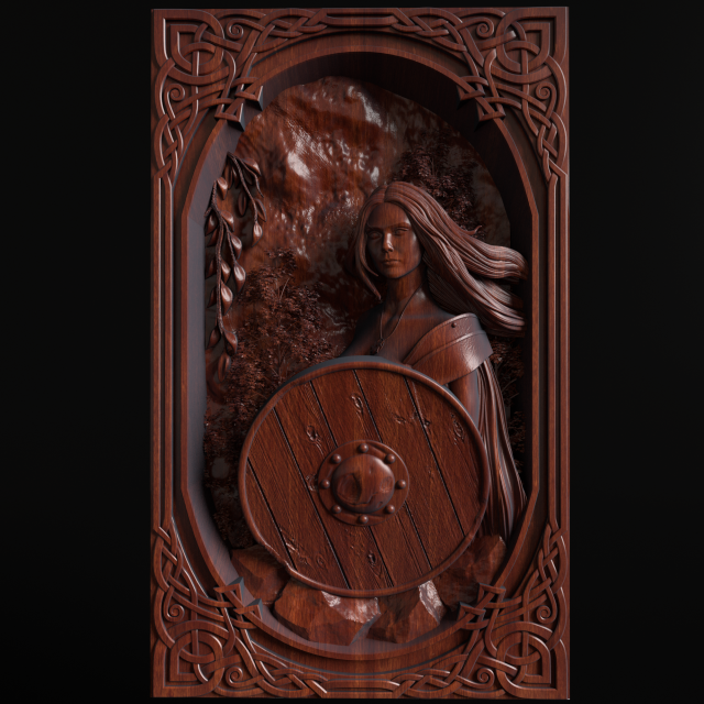 Relief Model do druku 3D .c4d .max .obj .3ds .fbx .stl .blend 