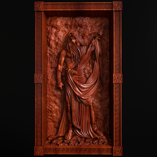 Relief Modello di stampa 3D .c4d .max .obj .3ds .fbx .stl .blend