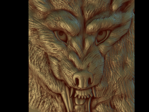Relief 3D-Druckmodell