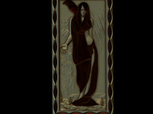 Relief 3D-Druckmodell