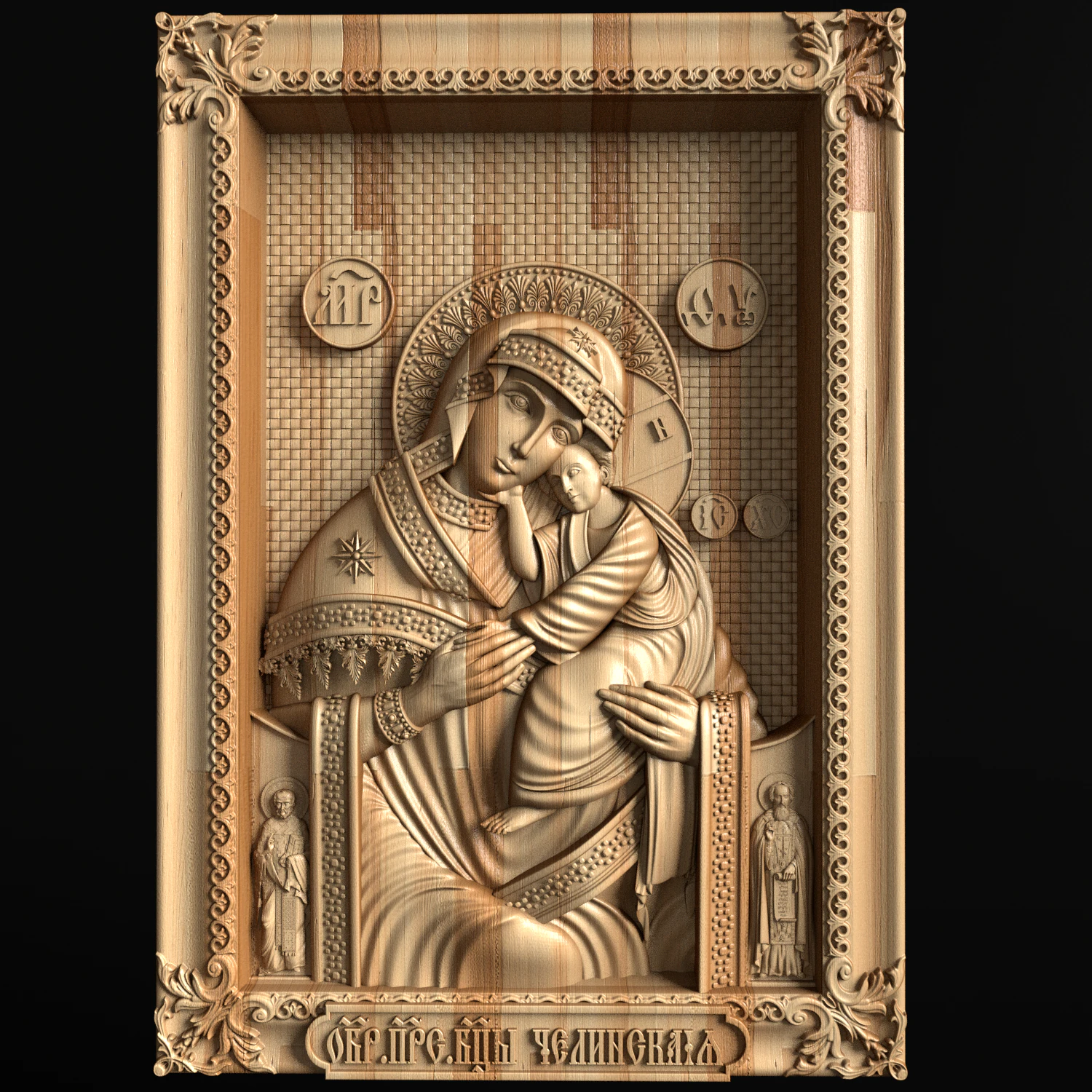 Relief 3D Print Model .c4d .max .obj .3ds .fbx .stl .blend 