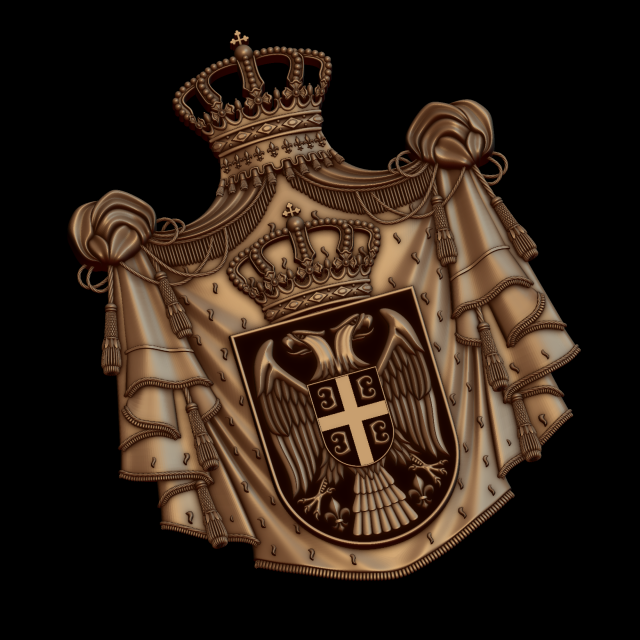 Relief Model do druku 3D .c4d .max .obj .3ds .fbx .stl .blend 