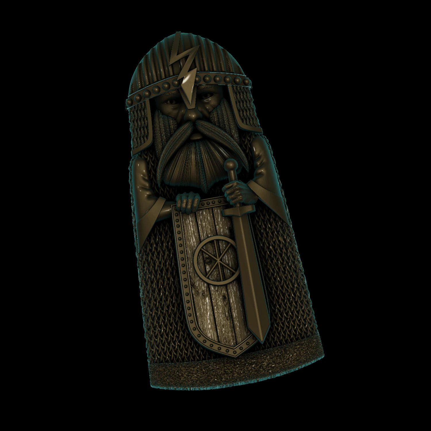 Relief 3D Print Model .c4d .max .obj .3ds .fbx .stl .blend