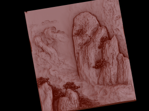 Relief 3Dプリントモデル