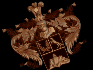 Relief 3D-Druckmodell