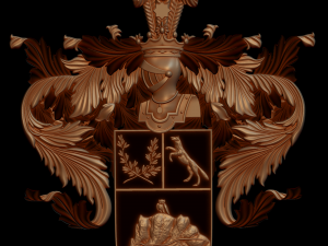 Relief 3D-Druckmodell
