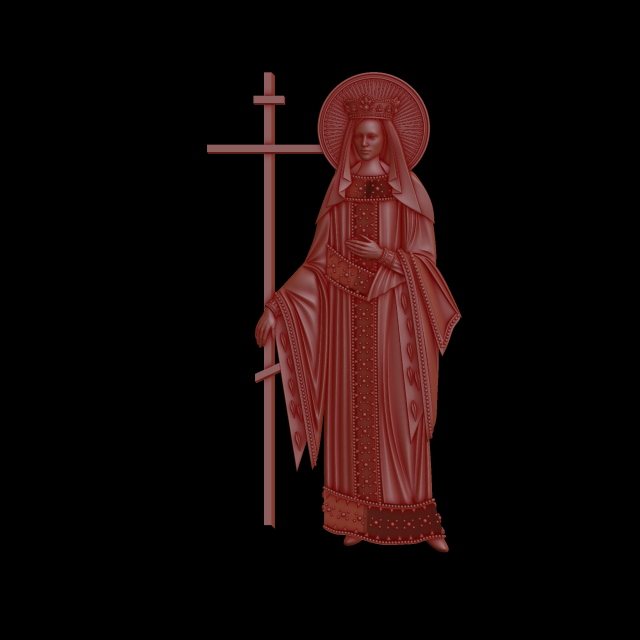Relief Model do druku 3D .c4d .max .obj .3ds .fbx .stl .blend 