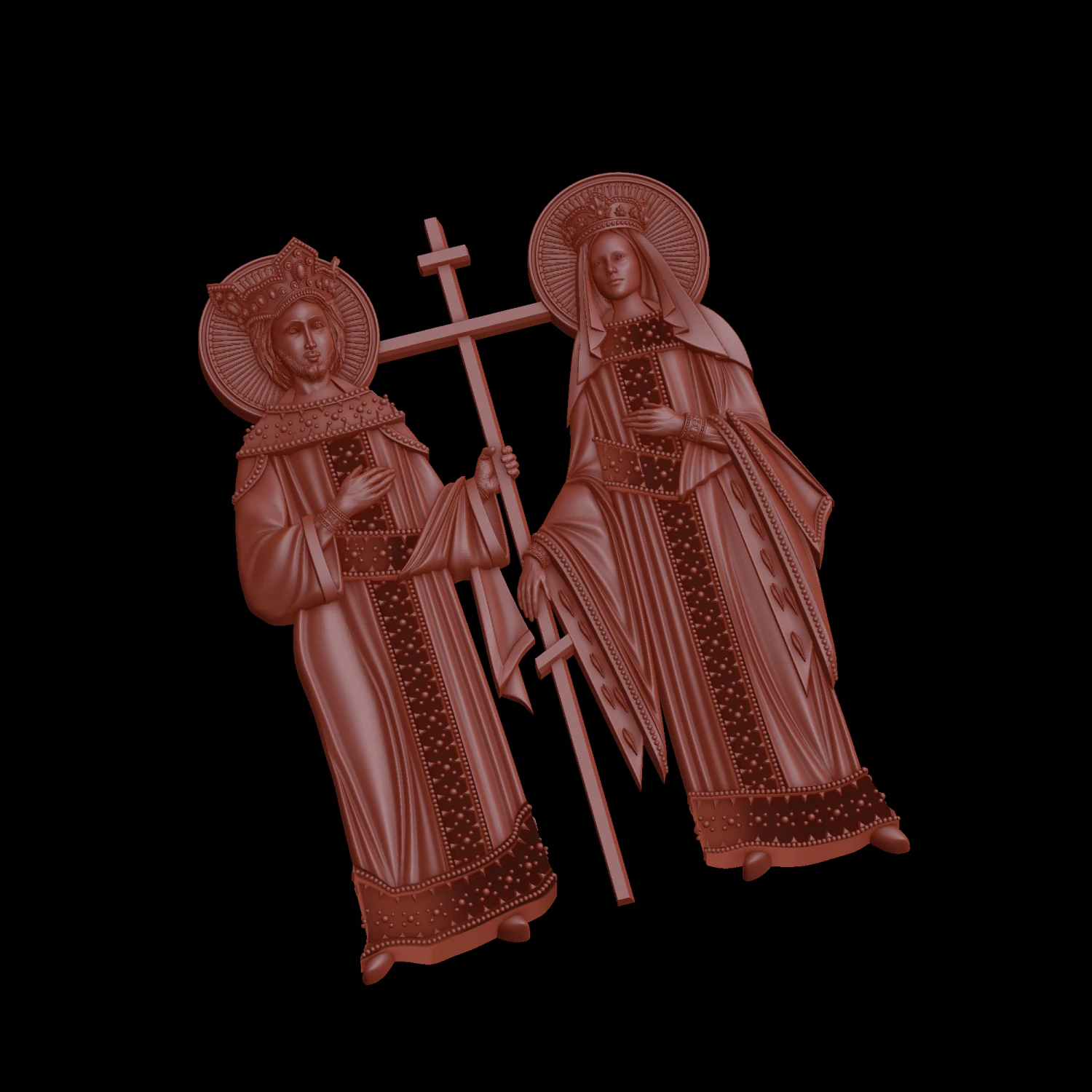 Relief 3D Print Model .c4d .max .obj .3ds .fbx .stl .blend 