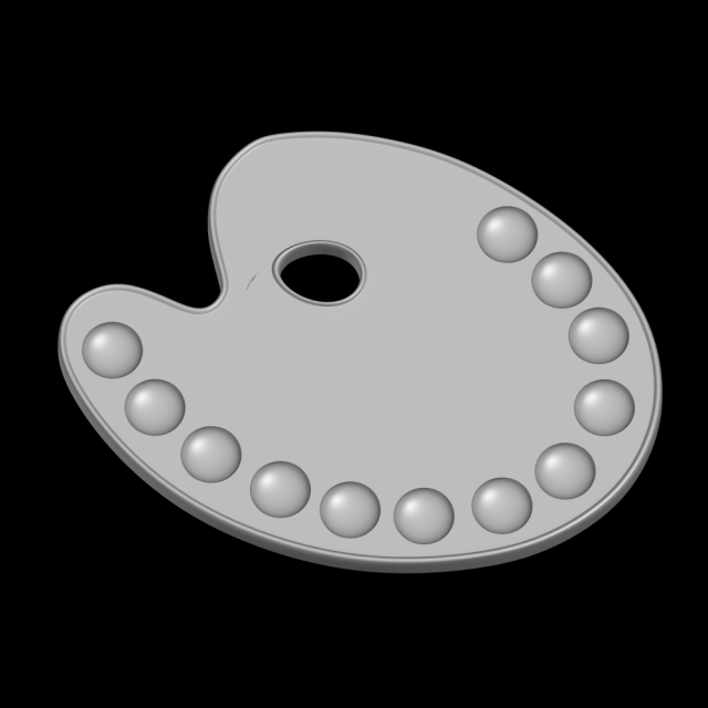Relief Modelo de impresión 3D .c4d .max .obj .3ds .fbx .stl .blend 
