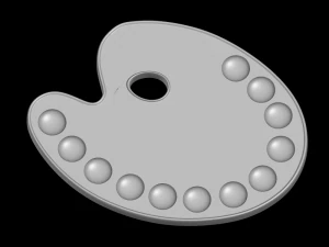 Relief 3D Print Model