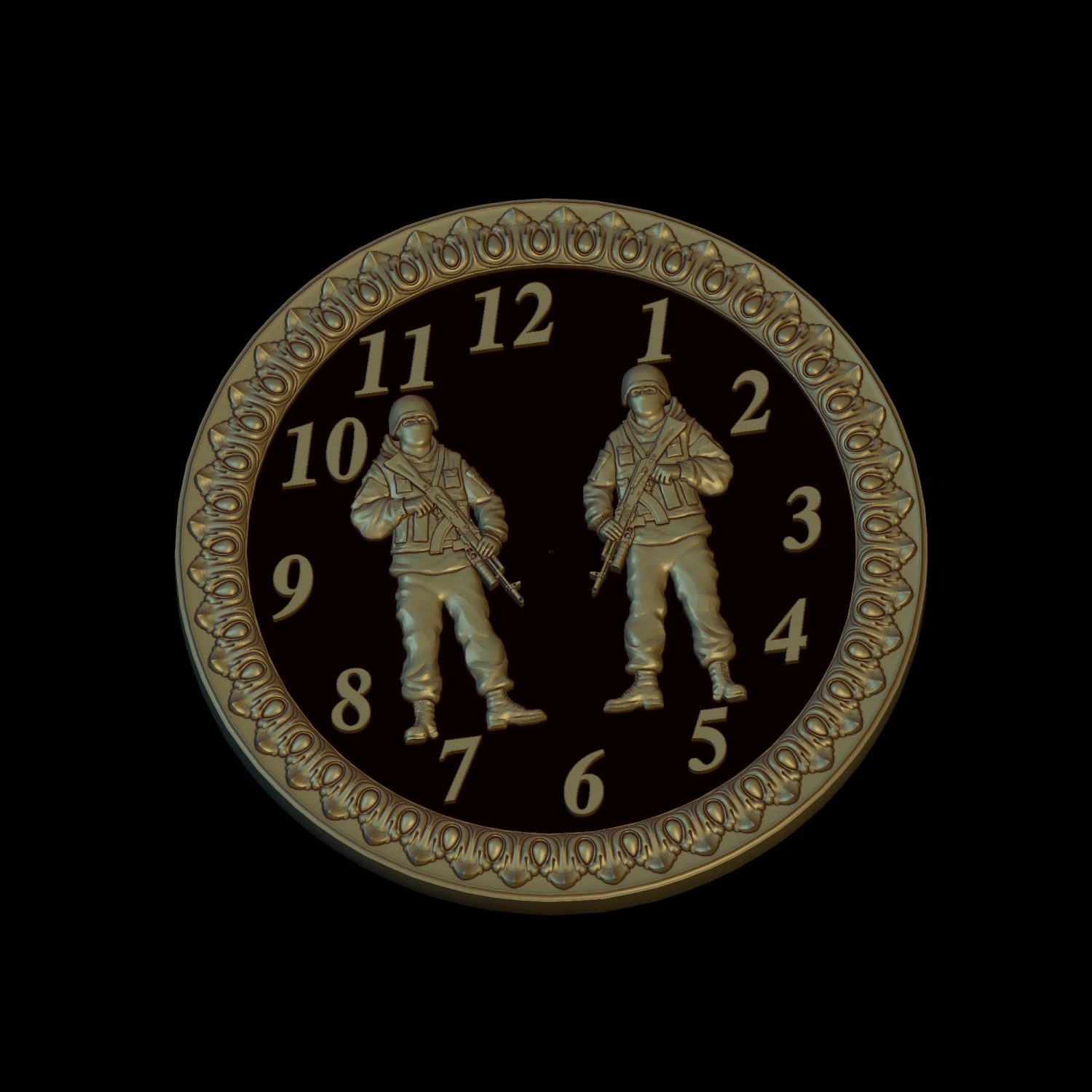 Gingerbread shape 3D Print Model .c4d .max .obj .3ds .fbx .stl .blend 