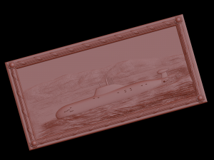 Relief 3Dプリントモデル