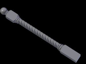 Relief 3D-Druckmodell
