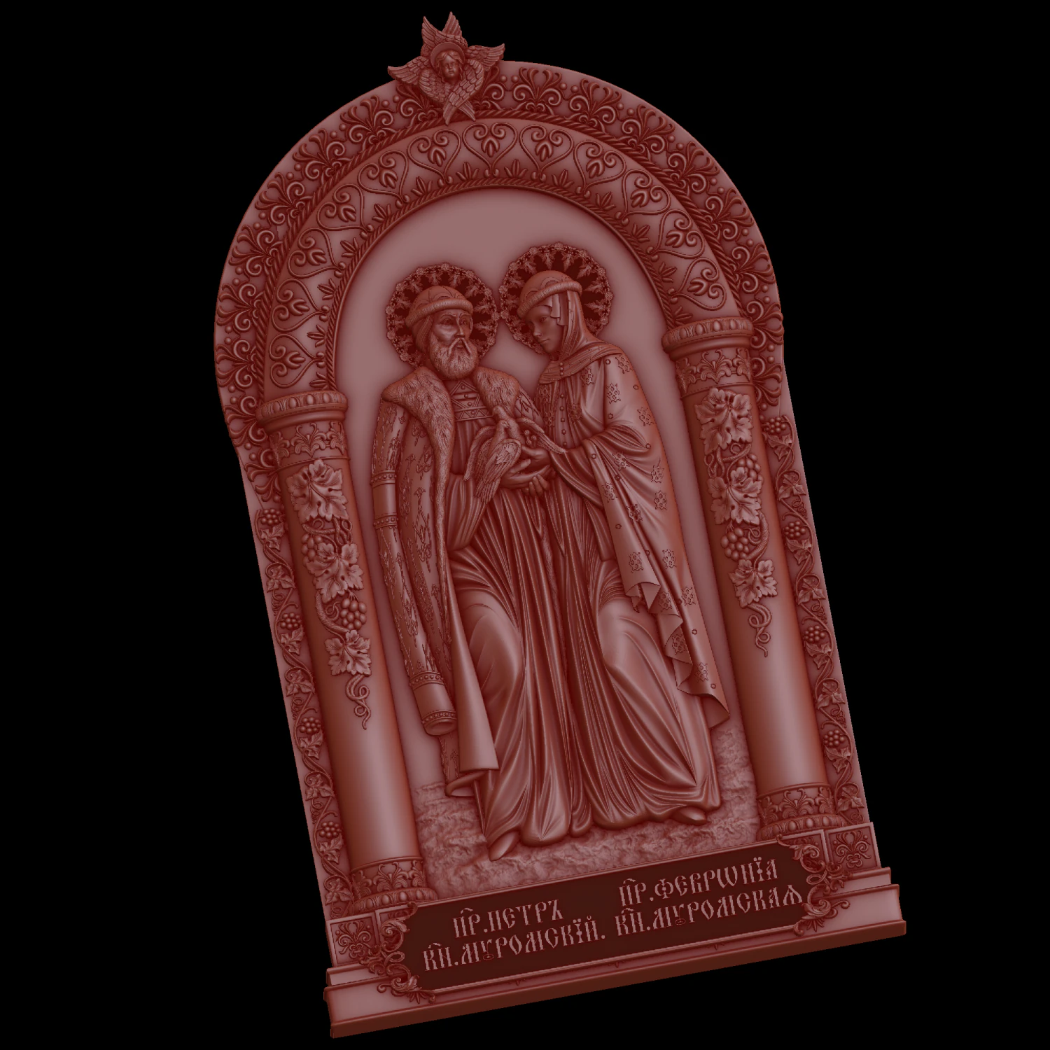 Relief 3D Print Model .c4d .max .obj .3ds .fbx .stl .blend 
