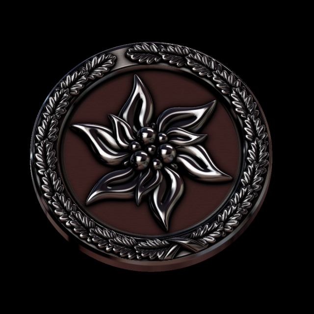 Relief 3D-Druckmodell .c4d .max .obj .3ds .fbx .stl .blend 