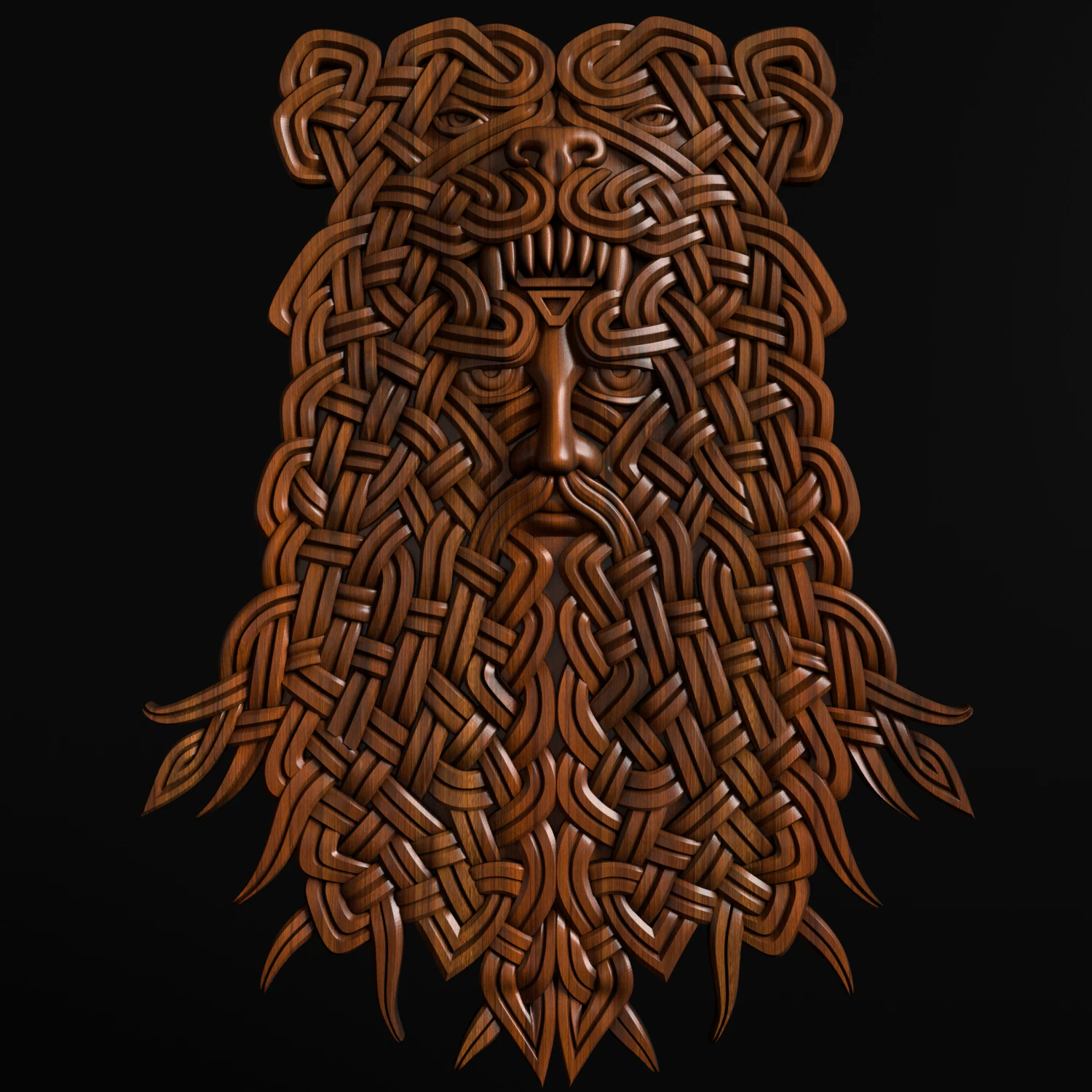 Relief 3D Print Model .c4d .max .obj .3ds .fbx .stl .blend