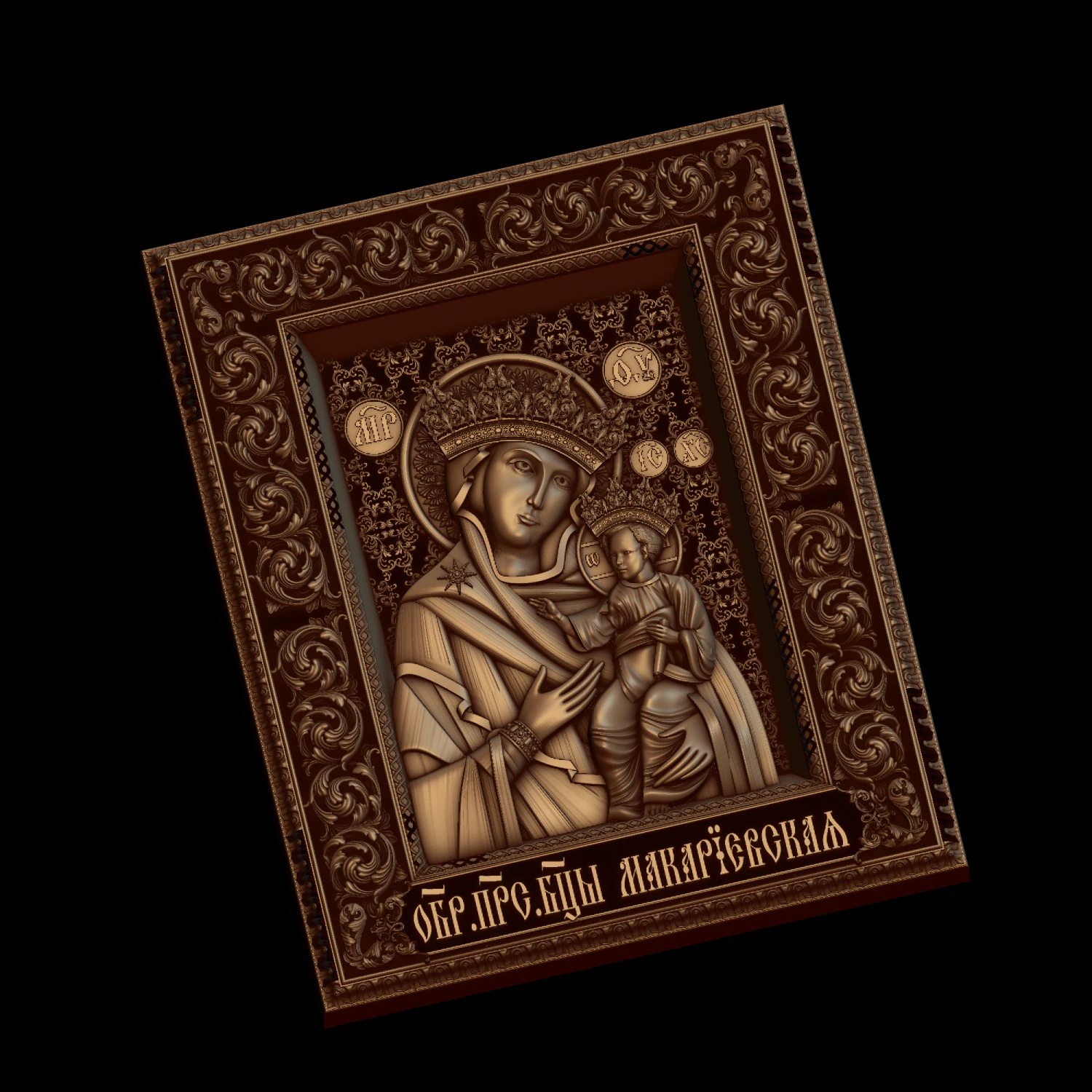 Relief 3D Print Model .c4d .max .obj .3ds .fbx .stl .blend 