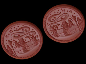 Gingerbread shape 3D Print Model