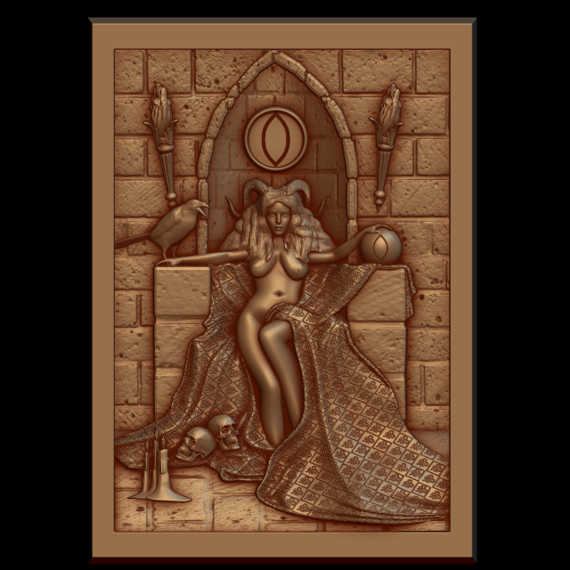 Relief Model Cetak 3D .c4d .max .obj .3ds .fbx .stl .blend 