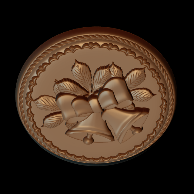 Gingerbread shape Modelo de impresión 3D .c4d .max .obj .3ds .fbx .stl .blend 