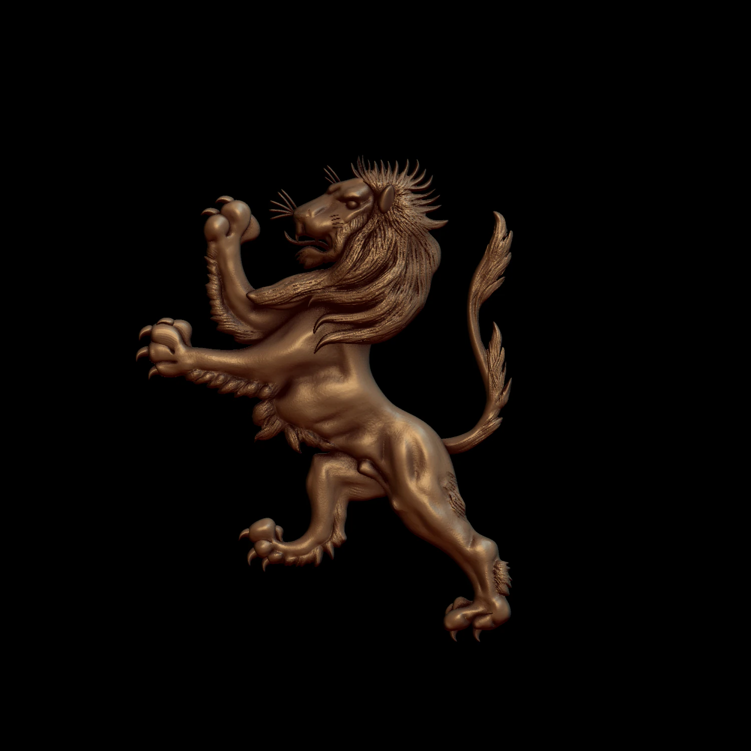 Relief 3D Print Model .c4d .max .obj .3ds .fbx .stl .blend 
