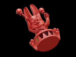 Relief 3D-printmodel