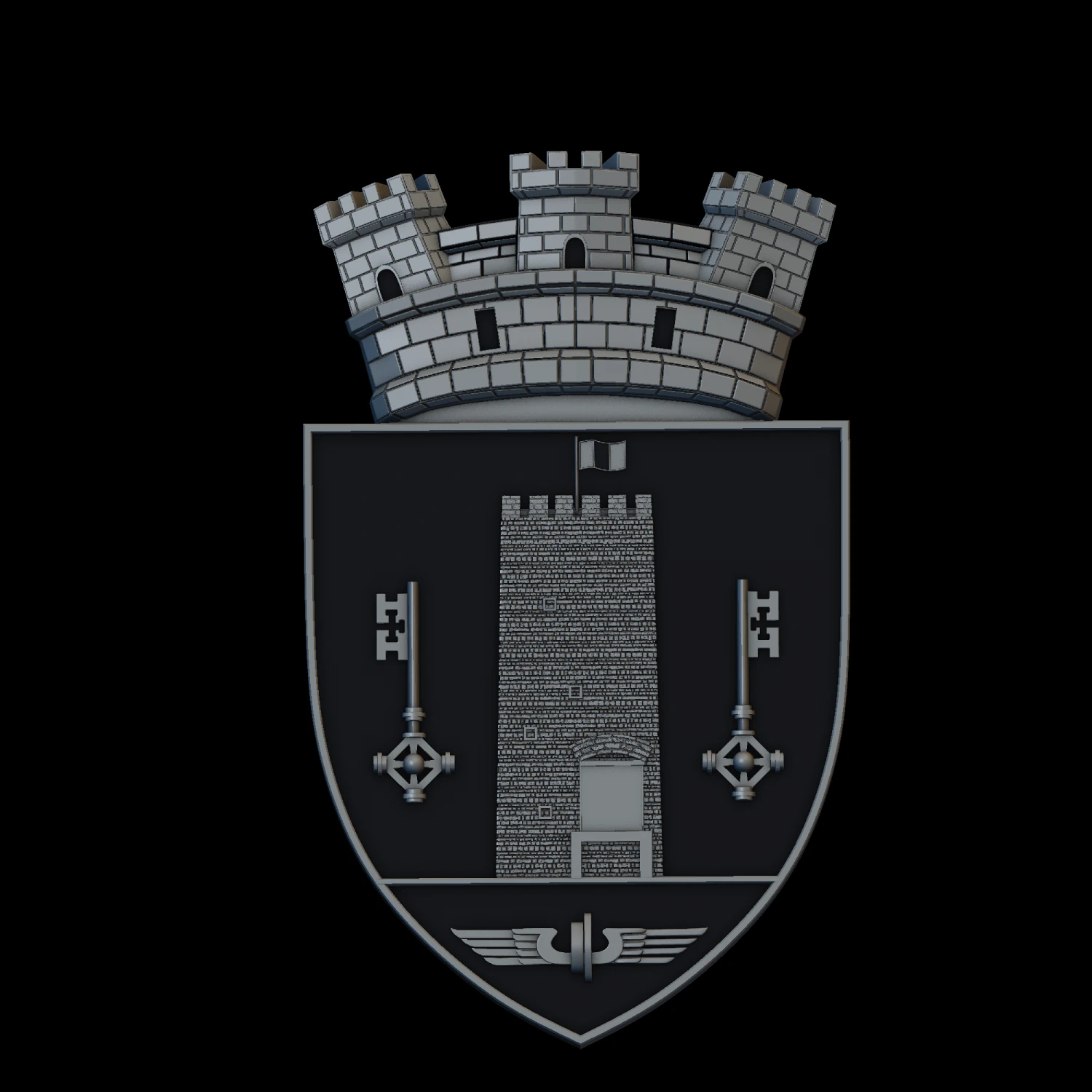 Relief 3D Print Model .c4d .max .obj .3ds .fbx .stl .blend 