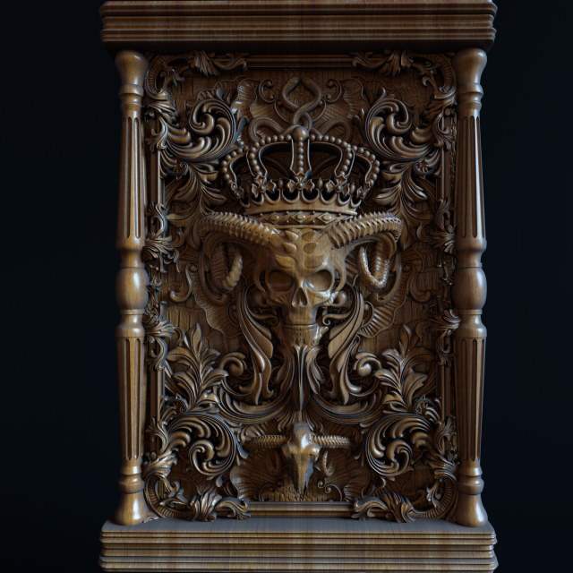 Relief Modelo de Impressão 3D .c4d .max .obj .3ds .fbx .stl .blend 