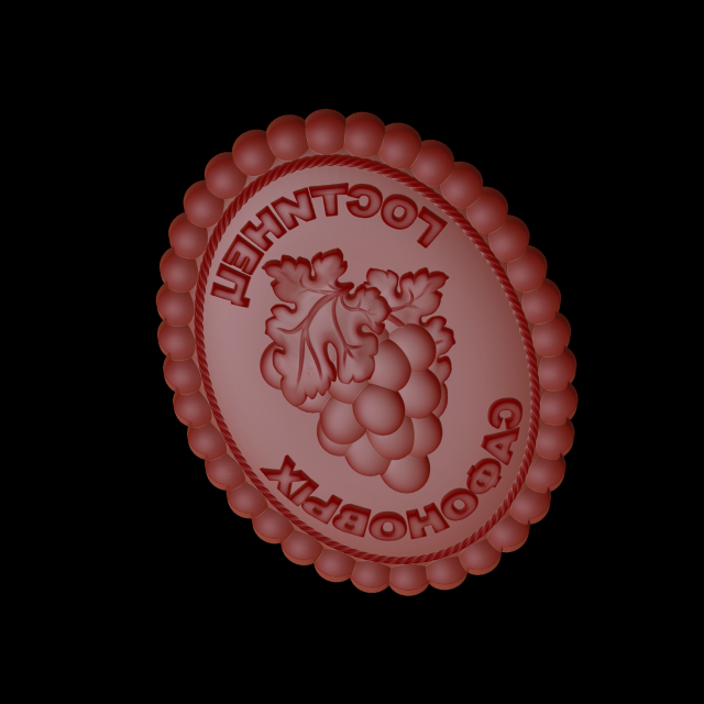 Relief 3D-Druckmodell .c4d .max .obj .3ds .fbx .stl .blend 