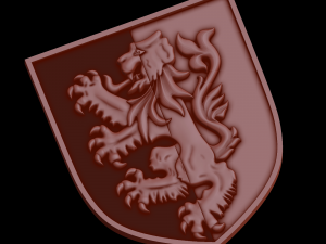 Relief 3D-Druckmodell