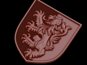 Relief 3D-Druckmodell